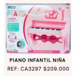 PIANO INFANTIL NIÑA