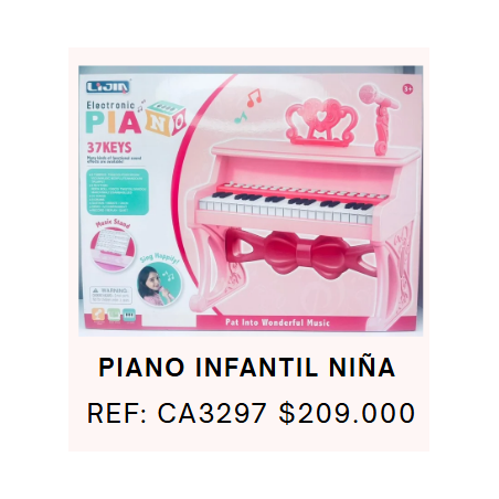 PIANO INFANTIL NIÑA
