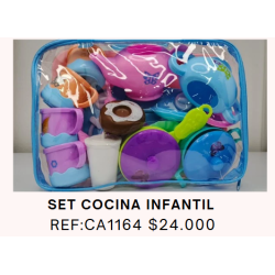 SET DE COCINA EN MALETA