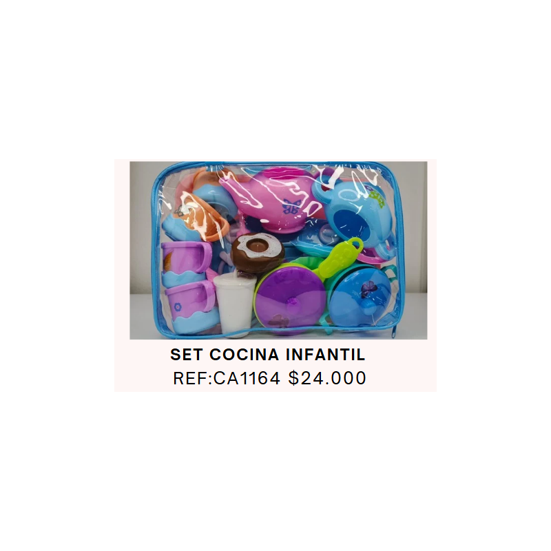 SET DE COCINA EN MALETA