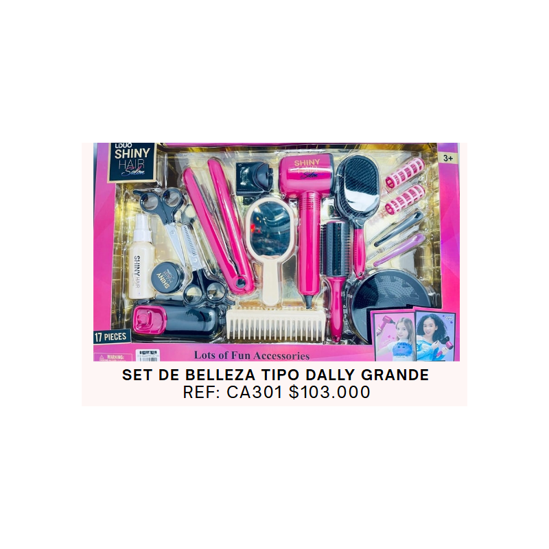 SET DE BELLEZA TIPO FUNCIONAL GRANDE