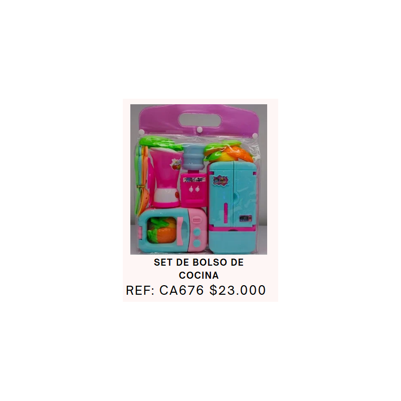 SET DE JUEGO DE COCINA PEQUEÑO
