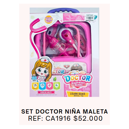 SET DE DOCTORES Y MALETIN