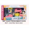 SET DE ELECTRO DOMESTICOS COCINA DE JUGUETE