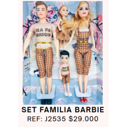 BARBIE Y SU FAMILIA