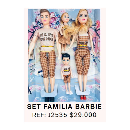 BARBIE Y SU FAMILIA