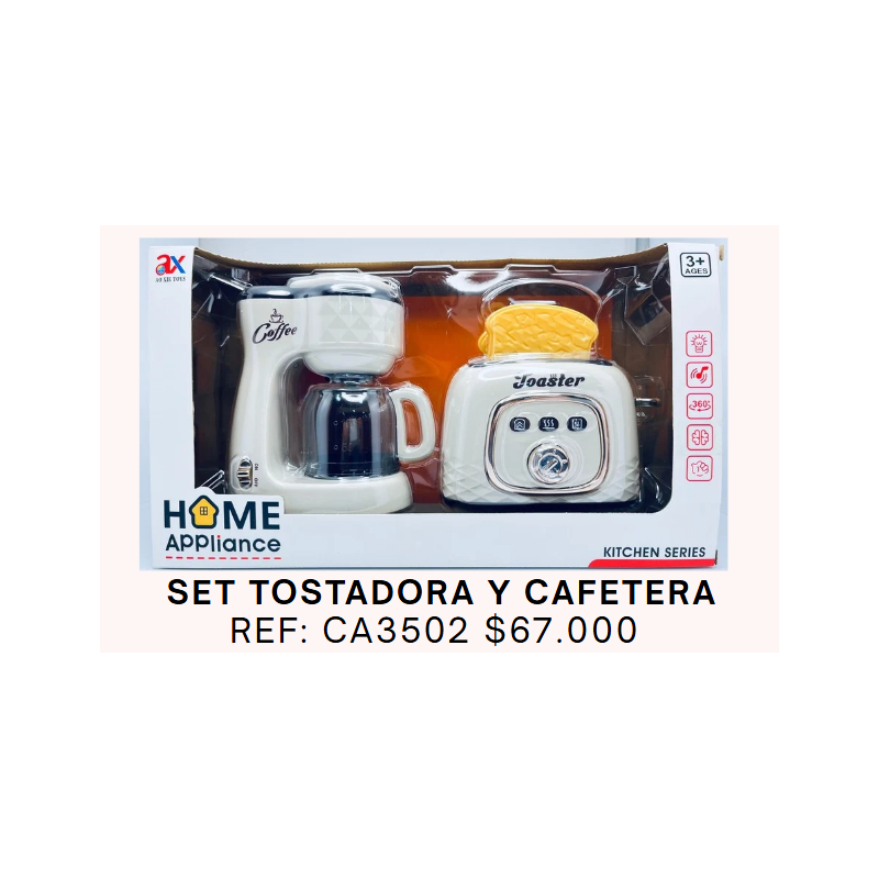 SET DE TOSTADORA Y CAFETERA
