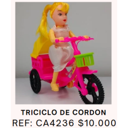 TRICICLO DE CUERDA