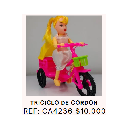 TRICICLO DE CUERDA