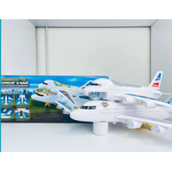 AVION DE DOS PISOS CON LUCES Y SONIDO