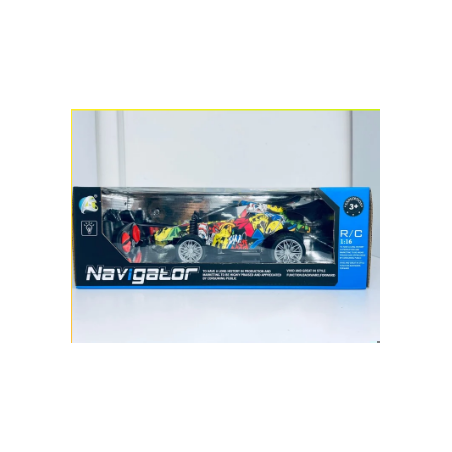 CARRO CON GRAFITIS DE CONTROL REMOTO