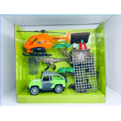 SET DE CASERIA DE DINOSAURIOS