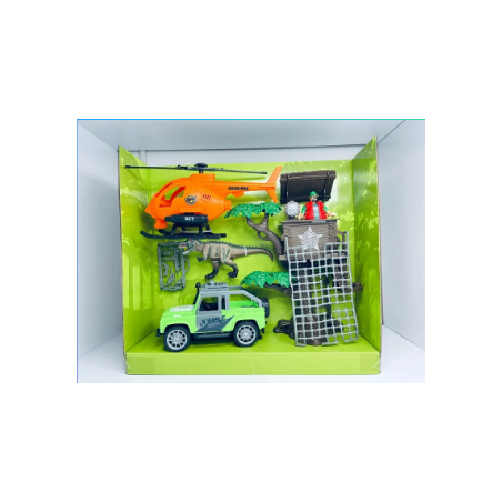 SET DE CASERIA DE DINOSAURIOS