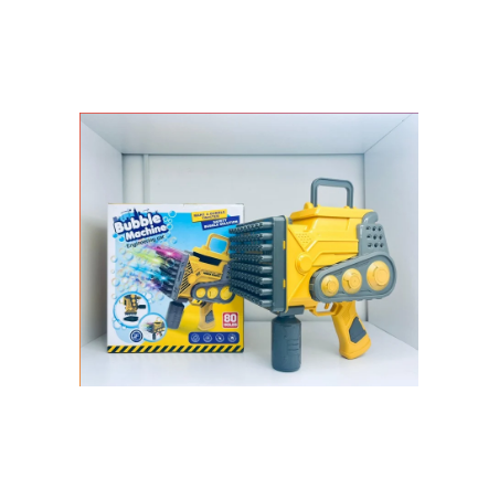 LANZA BURBUJAS DE CARRO DE CONTRUCCION