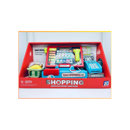 SET DE CAJA REGISTRADORA PARA NIÑOS