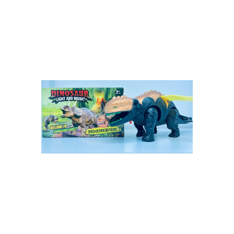 DINOSAURIO CON LUZ Y MOVIMIENTO