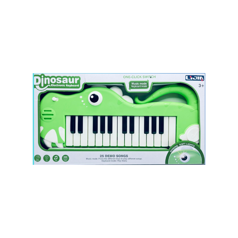 PIANO ELECTRICO DE DINOSAURIO