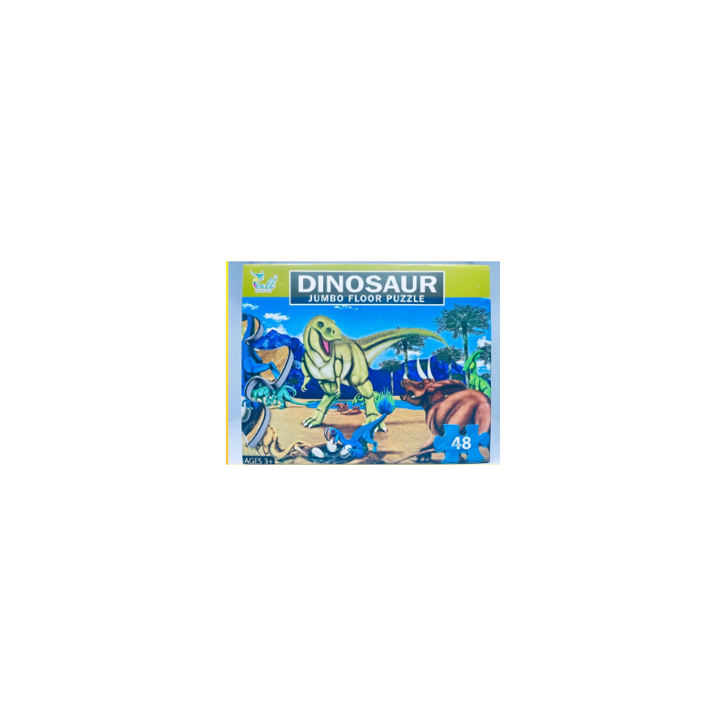 ROMPECABEZAS DE DINOSAURIOS DE 48 PCS