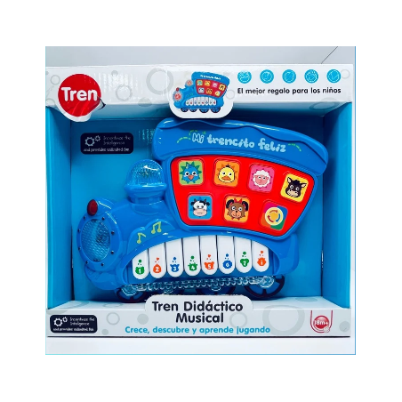PIANO INFANTIL DE TREN