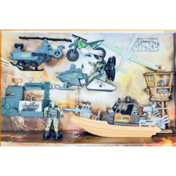 SET DE VEHICULOS MILITARES