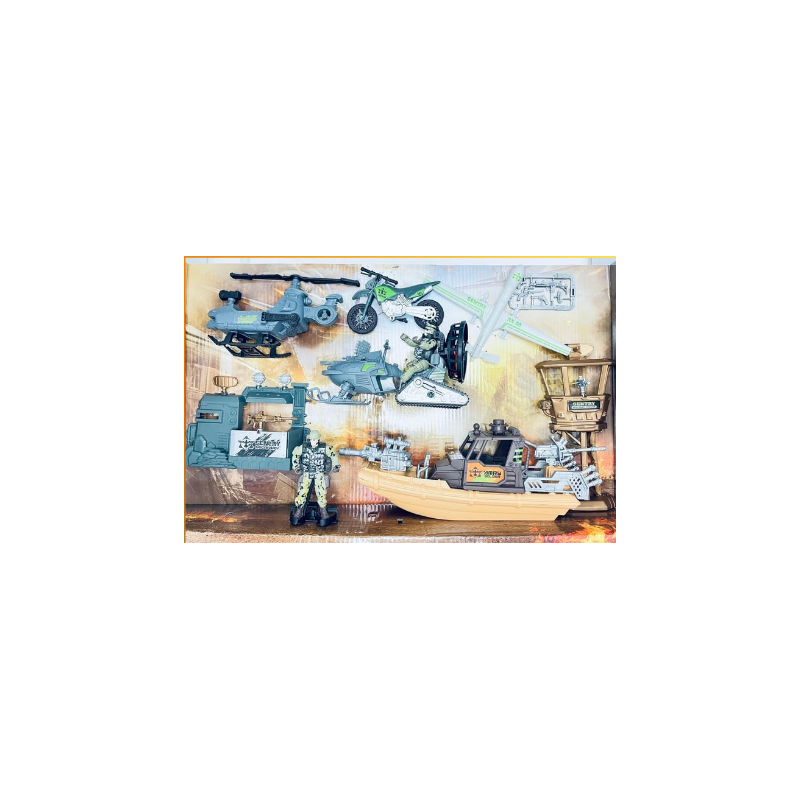 SET DE VEHICULOS MILITARES