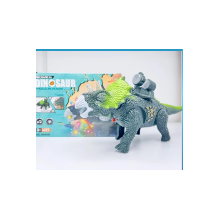 TRICERATOPS CON LUCES Y SONIDOS