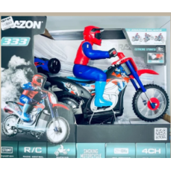 MOTO LANZA HUMO DE CONTROL REMOTO