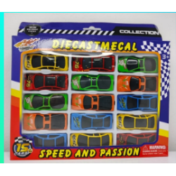 SET DE CARROS DE CARRERAS