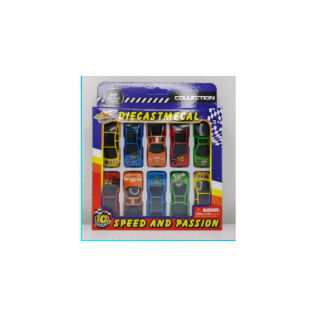 SET DE CARROS DE CARRERAS