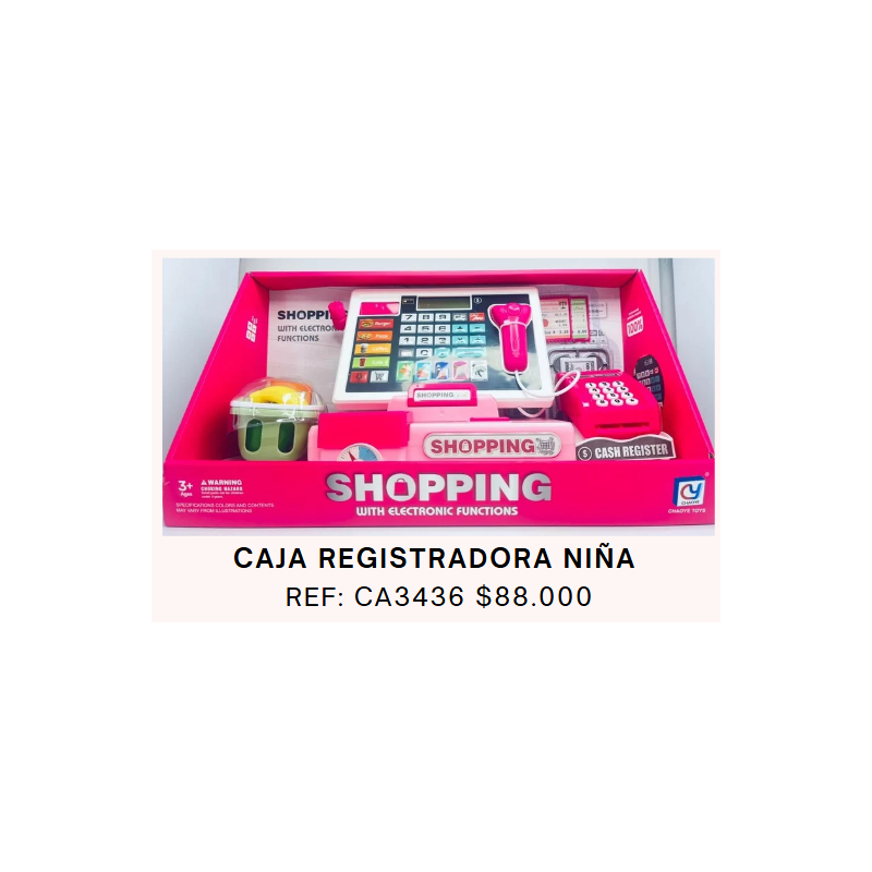 CAJA REGISTRADORA DE JUGUETE
