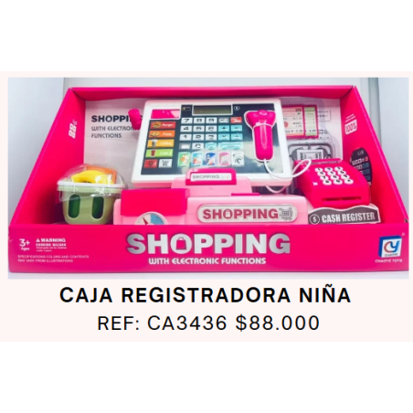CAJA REGISTRADORA DE JUGUETE