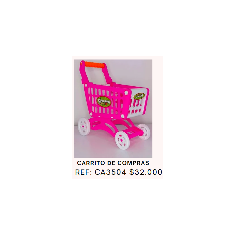 CARRITO DE COMPRAS DE JUGUETE