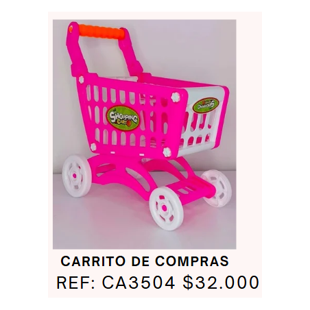 CARRITO DE COMPRAS DE JUGUETE