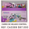 CARRO DE HELADO A CONTROL REMOTO