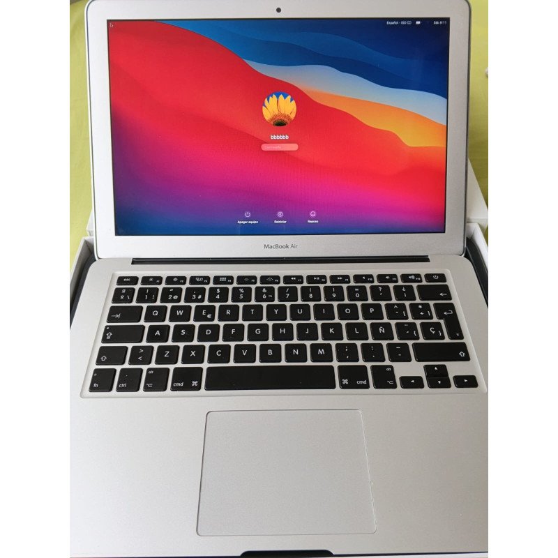 Macbook air a1466 encendido