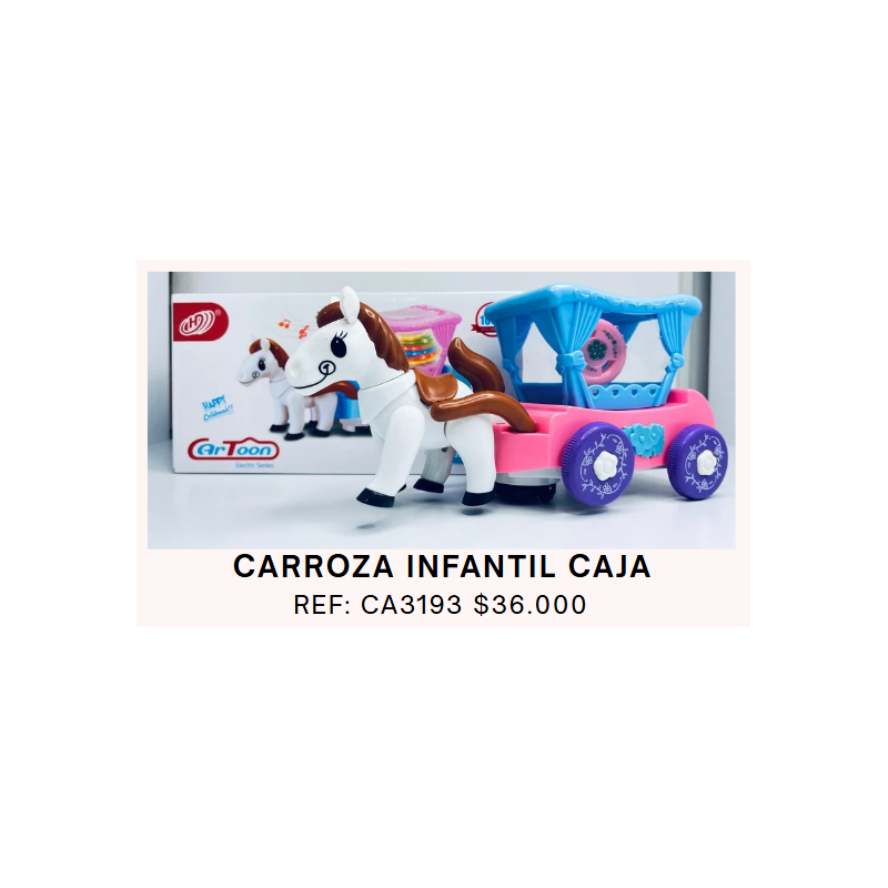 CARROZA DE PRINCESAS