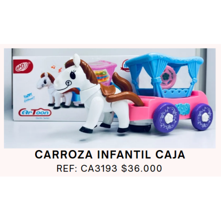 CARROZA DE PRINCESAS