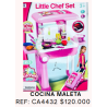 COCINA PORTATIL DE JUGUETE