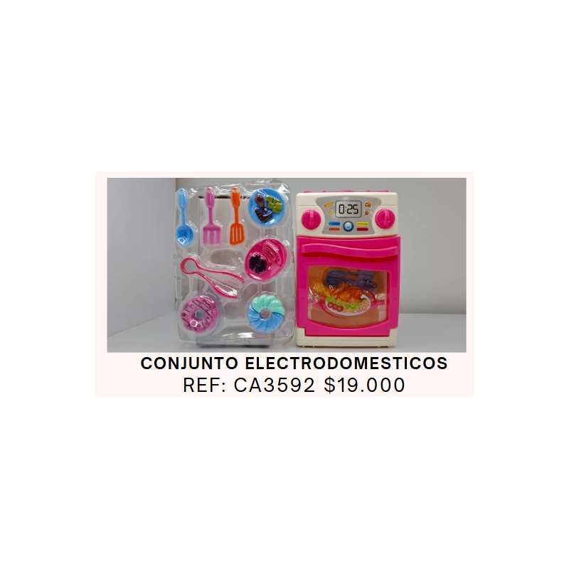 JUEGO DE COCINA CON HORNO