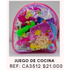 SET DE COCINA EN MALETA