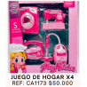SET DE JUEGO CON ELECTRODOMESTICOS DE COCINA