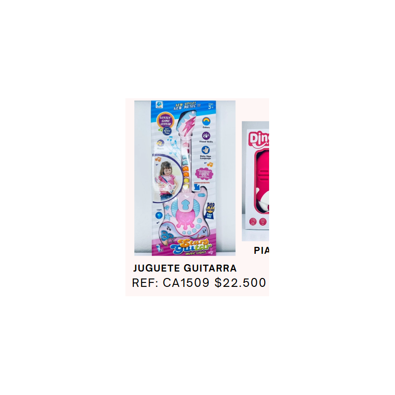 GUITARRA DE JUGUETE PEQUEÑA