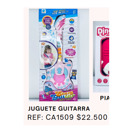 GUITARRA DE JUGUETE PEQUEÑA