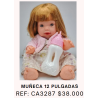 MUÑECA BEBE Y BIBERON