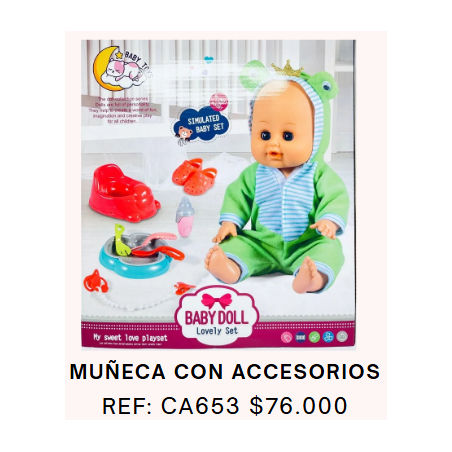 MUÑECO BEBE CON DISFRAS DE RANA