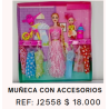 BARBIE Y BEBE VESTIDOR