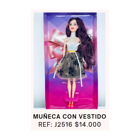 BARBIE BESTIDO DE GALA