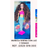 BARBIE SIRENA CON LUZ Y SONIDO
