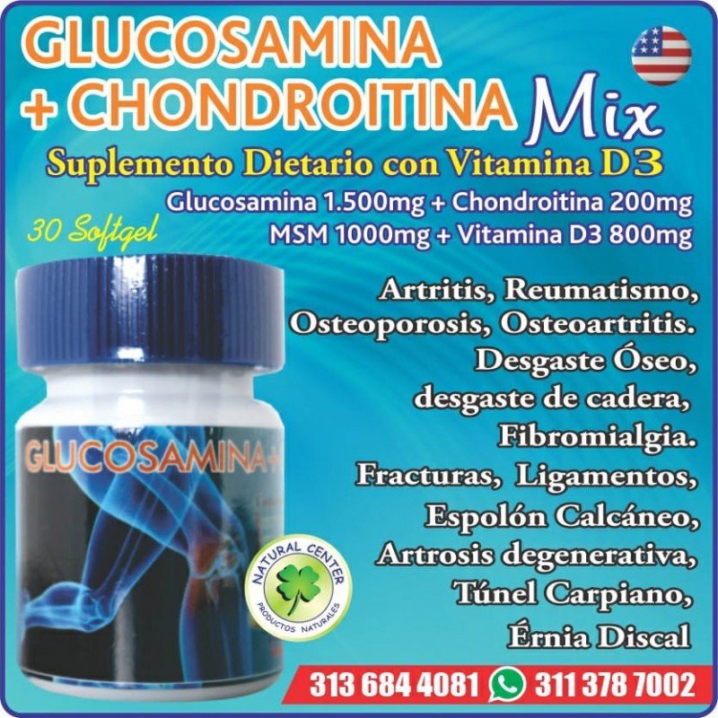 GLUCOSAMINA + CHONDROITINA MIX