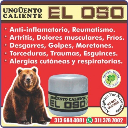 UNG¨ÜENTO EL OSO